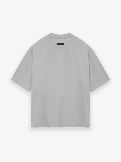 Fear of God Essentials Heavy Jersey T-Shirt - Light Heather Grey